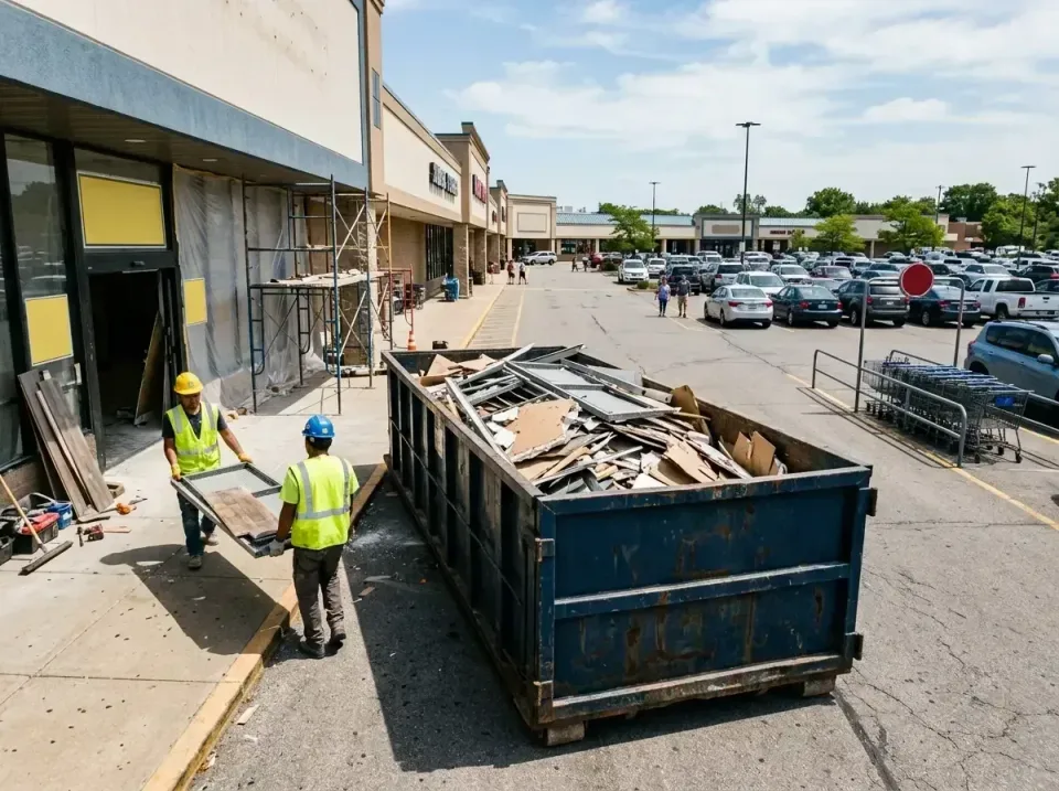 retail-store-renovation-debris-003 — frequently asked questions, Roll-off Dumpster Rentals in McHenry, IL